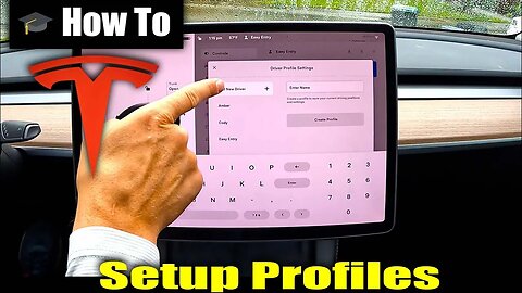 🎓 How To Setup & Edit Profiles | Tesla Model 3 & Y Guide