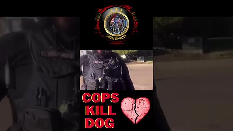 🍁🚔🎥 WARNING GRAPHIC : Cops Kill Dog With Taser 💔