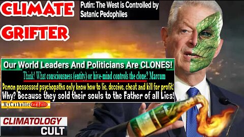 Climate Priest Al Gore Complains About Oceans Boiling Over at Lizard Party