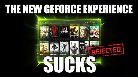 How to Permanently Fix GeForce Experience & Share Feature