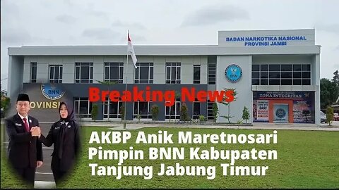 AKBP Anik Maretnosari, Pimpin BNN kabupaten Tanjung Jabung Timur #Tanjungjabungbersinar