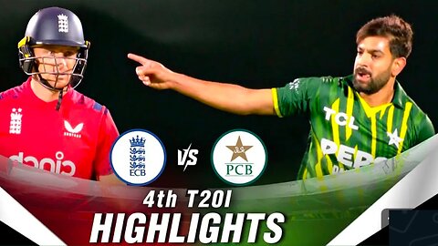 4th t20 highlight pakistan vs england