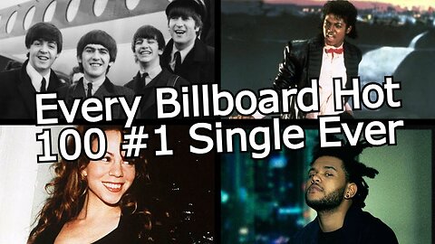Every Billboard Hot 100 #1 Single Ever 1958 to 2023