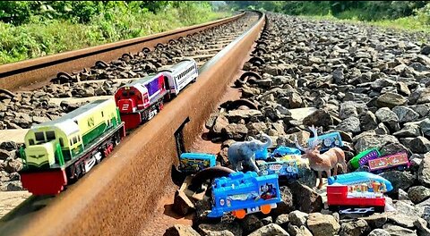 Drama Train Derailed and Found CC201 Vintage, Perumka, Mini Express, Thomas Steam, Thomas Express