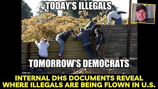 Internal DHS documents reveal where illegals are being flown in U.S.