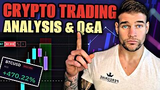 🔴 LIVE CRYPTO TRADING - (IS BTC GONNA DUMP AGAIN?)