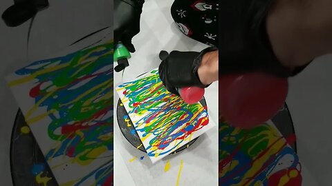 Pouring to Tim Skold - Abstract Art