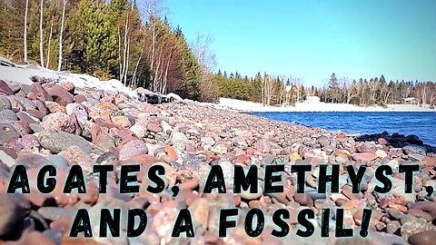 Unpicked Beach full of AGATES! Lake Superior Rockhounding