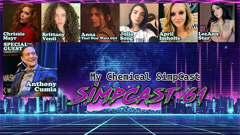 LIVE SimpCast 61! Eliza Bleu News! Anthony Cumia, Brittany Venti, LeeAnn, Chrissie Mayr, Anna, April