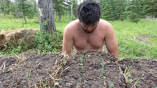 Naked Gardening with Mosquitos: Being one with Nature
