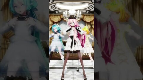 🅼🅼🅳 Elegant Hatsune Miku, Megurine Luka & Kagamine Rin [Vocaloid] ほこりよけダンス