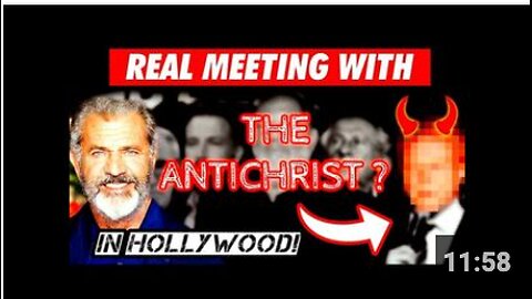 Shocking True Story! Mel Gibson's Revelation of an Evil Force at Work in Hollywood, The Antichrist!