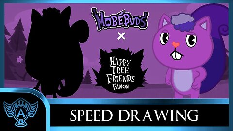 Speed Drawing: Happy Tree Friends Fanon - Pato | Mobebuds Style
