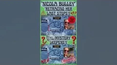 🔎 MISSING WOMAN ‘NICOLA BULLEY’ ~ ‘RETRACING ‘NICOLA’S’ LAST STEPS’!! #missing #shorts 🤔🤔🤔