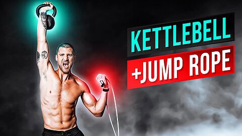 10 Min Jump Rope + Kettlebell Workout