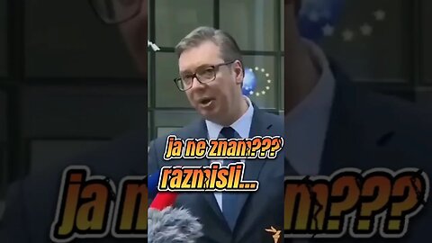 Razmisli još jednom da li ja to ne znam 🤣🤣🤣#vucic