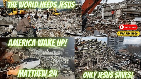 Tomorrow is not Promised! #jesussaves #salvation #endtimes #godforgives #lastdays #earthquake #usa
