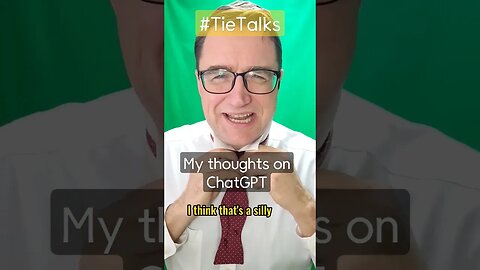 My Thoughts on ChatGPT and AI #shorts #tietalks #ai