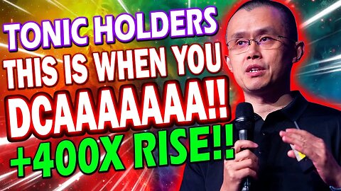 TECTONIC DCA AND WIN!! TECTONIC CRYPTO BREAKING NEWS TODAY!!🔥 TONIC COIN 400X RISE *URGENT UPDATE*