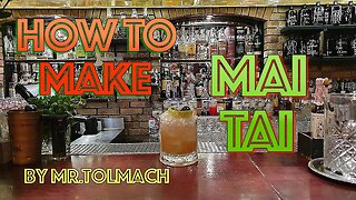 How to make MAI TAI by Mr.Tolmach