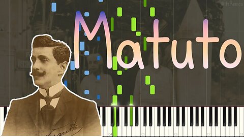 Ernesto Nazareth - Matuto 1917 (Brazilian Tango/Choro Piano Synthesia)