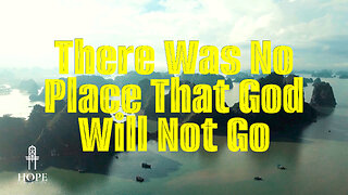 There Was No Place That God Will Not Go | Moment of Hope | Pastor Brian Lother