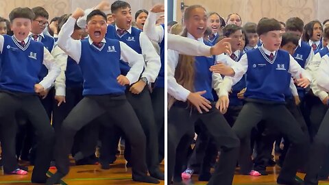 Performing A High School Haka To Start The Year