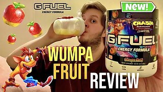 G FUEL “Wumpa Fruit” REVIEW!