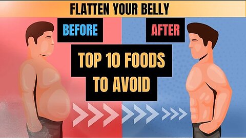 How to lose belly fat and get a flat stomach | How to lose fat fast.