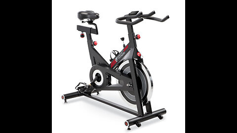 CIRCUIT FITNESS Circuit Fitness Magnetic Upright Exercise Bike with 15 Workout Presets, 300 lbs...