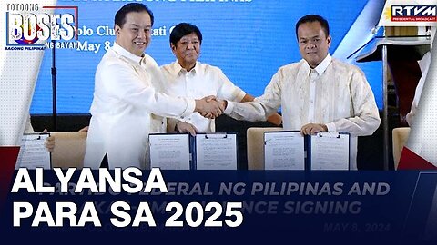 Partido Federal ng Pilipinas at Lakas-CMD, lumagda ng alyansa para sa 2025 midterm elections