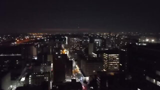 WATCH: Johannesburg Views After Dark (Stock Video)