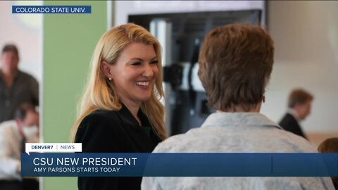 CSU's new President starts work