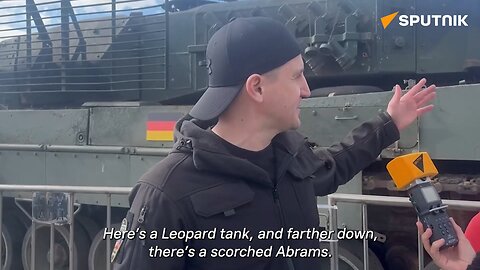 Ordinary Russians react to captured Western military hardware