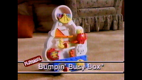 November 1990 - Playskool's Bumpin' Busy Box