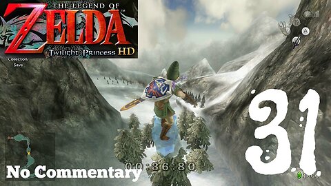 The Legend of Zelda Twilight Princess HD - Ep31 Snowboarding, Poes & Hearts No Commentary