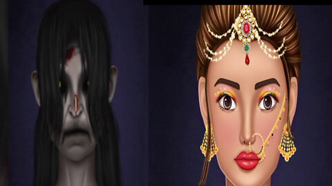 ASMR Makeup Animation | Transforming an Evil Monster /LaLlorona/ into a Beautiful Woman