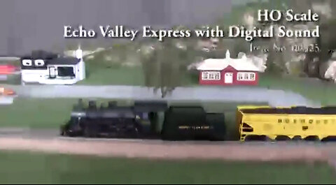 Bachmann Trains - Echo Valley Express DCC Sound Value Ready To Run Electric Train Set