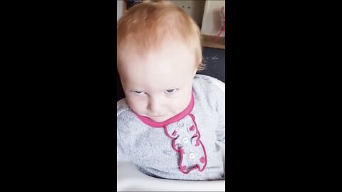 Funny baby video playing #short