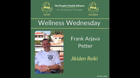 Wellness Wednesday with Frank Arjava Petter