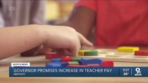 KY governor promises increase in teacher pay