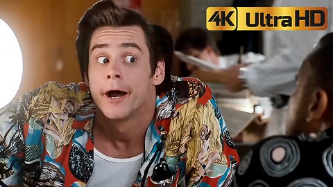 Ace Ventura Pet Detective Prt 4 'Excuse me I'd Like To Ask You A Few Questions' Scene (1994)