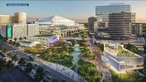 St. Pete mayor chooses Hines & Tampa Bay Rays for Tropicana redevelopment