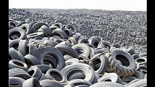 This is The World's largest Tire Graveyard in Kuwait