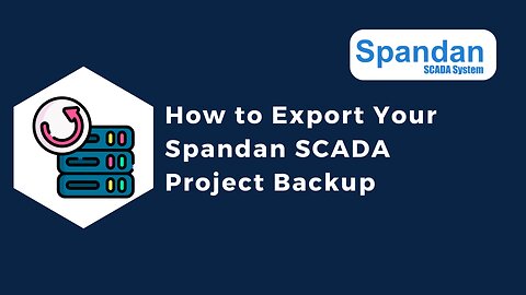 How to Export Your Spandan SCADA Project Backup | IoT | Make in India SCADA | IIoT |