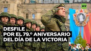 Desfile militar en Moscú por el 79.º aniversario del Día de la Victoria