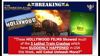 5 SUDDENLY HAPPENED Lethal Train Crashes mostly Foretold in These HOLLYWOOD Films, What’s Next?☠️ ⚠️