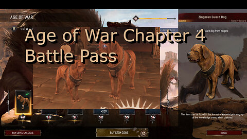 Conan Exiles Age of War Chapter 4 Battle Pass