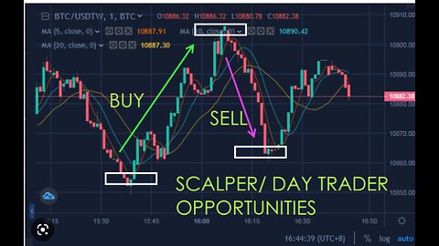 DAY TRADING CRYPTOCURRENCY _ 1-2% PER DAY
