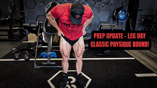 Moving to Classic Physique | Intense Leg Day ALL EXERCISES EXPLAINED